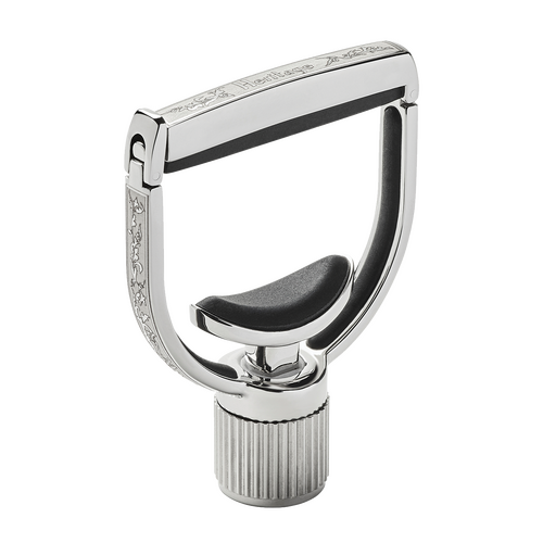 G7th Heritage Banjo Standard Silver Capo with Adaptive Radius Technology