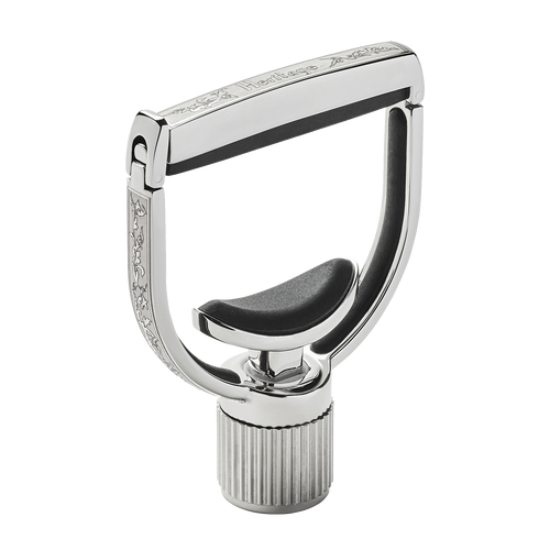 G7th Heritage Banjo Standard Silver Capo Style 3 with Adaptive Radius Technology and Engraving Options