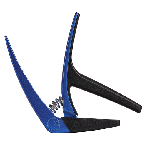 G7 Nashville 6 String Blue Capo - Lightweight Spring Capo for Steel String Guitars, One-Handed Operation, Protects Guitar Neck, Easy to Use