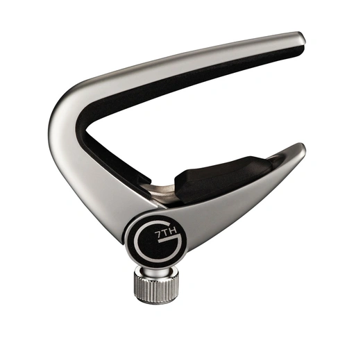 G7 Newport 6 String Guitar Capo - Adjustable Tension, Lightweight, Low Profile, Flip Lever Design, Rubber Protection, Ideal for 12 String Guitars