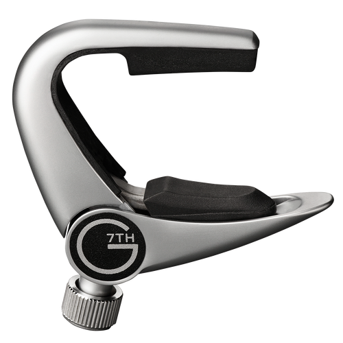 G7th Newport Partial Capo #3 - Lightweight, Low Profile with Flip Lever for 6, 12 String, Banjo & Mandolin, Designed for Easy Tension Adjustments