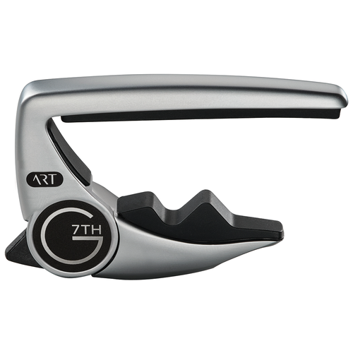 G7 Performance 3 Silver Classical and Wide Neck Guitar Capo for Flamenco, 7-string, and 8-string Guitars with Unique Tension Control