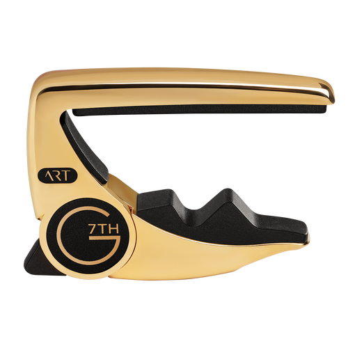 G7 Performance 3 18kt Gold-Plated Guitar Capo with Adaptive Radius Technology and Unique Tension Control