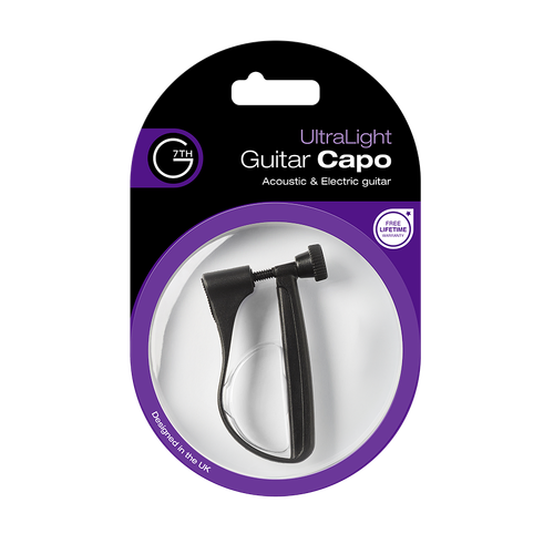 G7 Ultralight Adjustable Guitar Capo for Steel String Acoustic & Electric Guitars