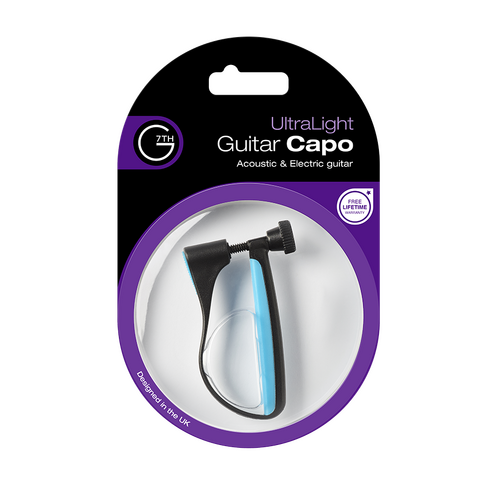 G7 Ultralight Adjustable Capo for Steel String Guitar, 8g, Easy to Use, Buzz-Free Action, Lifetime Warranty