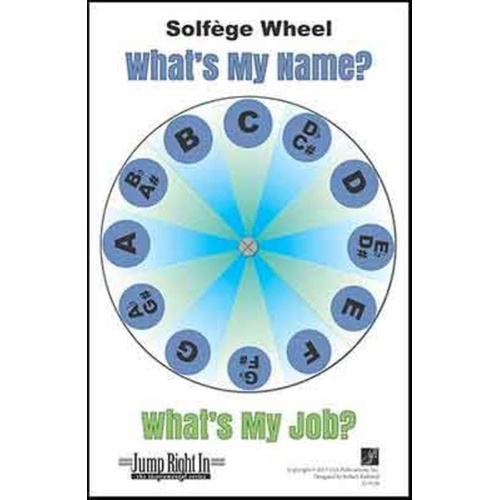 Solfege Wheel for Music Education - Laminated Classroom Tool