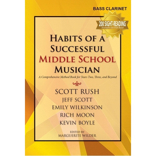 Habits Successful Middle School Bass Clar (Softcover Book)