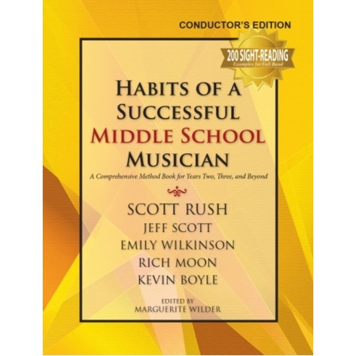 Habits of a Successful Middle School Musician - Conductor's Score