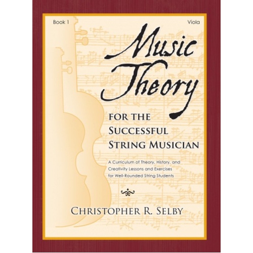 Music Theory for Successful String Musician Book 1 - Viola