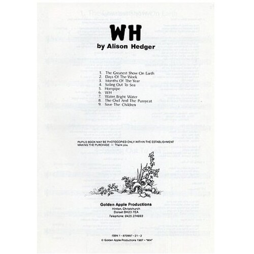 Hedger Wh Pupils Book