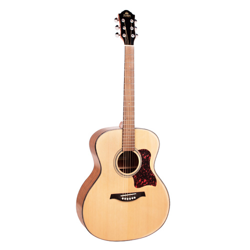 Gilman Grand Auditorium Acoustic Guitar. Natural Gloss. Spruce top, walnut back and sides.
