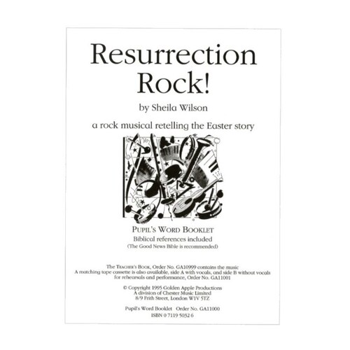 Wilson Ressurection Rock Pupils Book