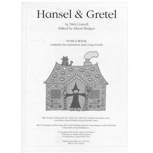 Hansel And Gretel Musical Pupils Book