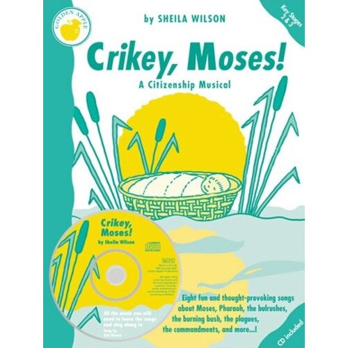 Crikey Moses! Musical Teacher Book/CD Wilso Book