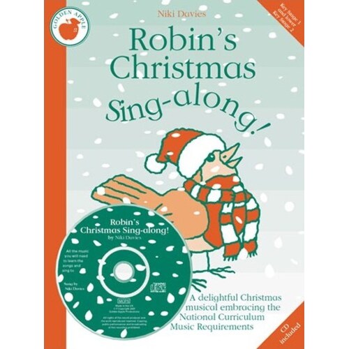 Robins Christmas Singalong Musical Book/CD Book