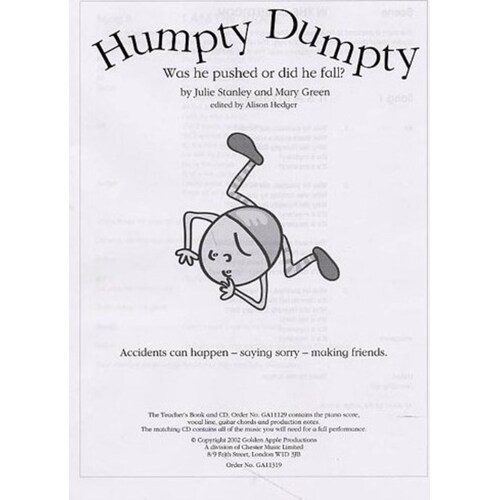 Humpty Dumpty Musical Pupil Book