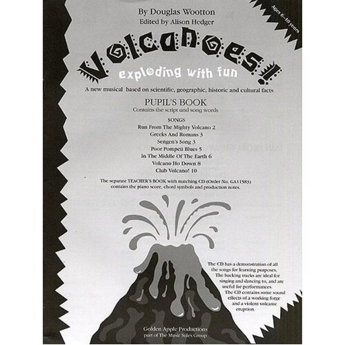 Volcanoes Musical Pupil Book/CD Wootten