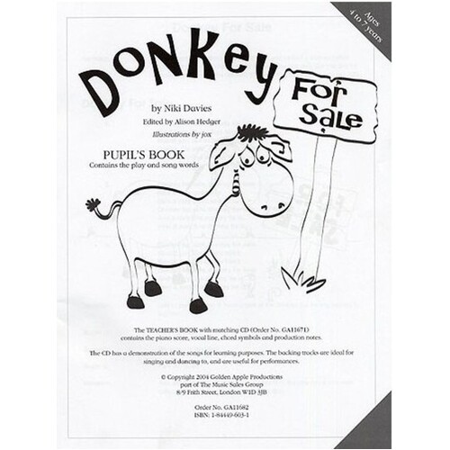 Donkey For Sale: Pupils Book
