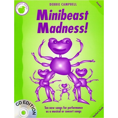 Campbell Minibeast Madness Tchr Book/CD
