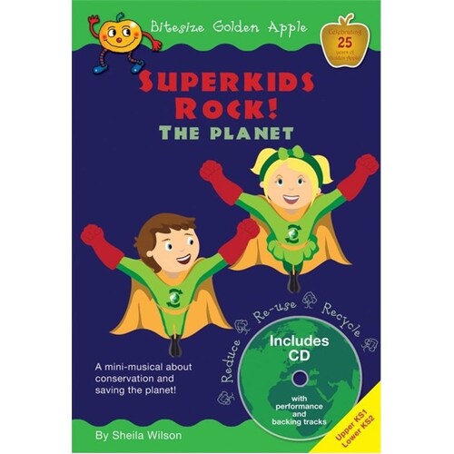 Superkids Rock! The Planet Book/CD