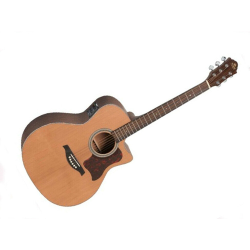 Gilman Acou/Elec Steel String Guitar Cedar Top