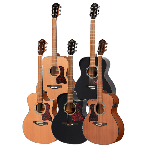 Gilman GA12CE Acoustic Electric Guitar with Fishman Isys+ Preamp System