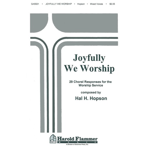 Joyfully We Wor 1 SATB Book