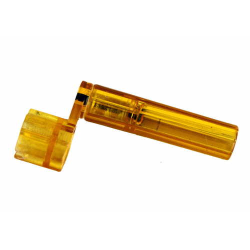 PARTSLAND - CHUNKY Guitar String Winder Transparent Yellow  Plastic