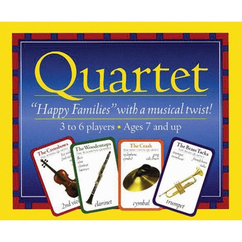 Music Games Quartet (Musical Happy Families 7+)
