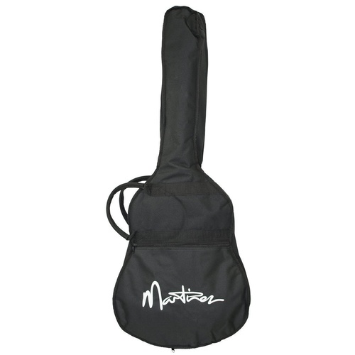 Martinez Small-Body Acoustic Guitar Padded Gig Bag with Printed Martinez Logo