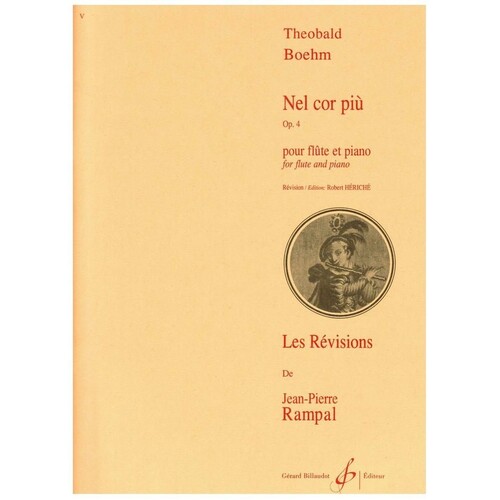 Boehm - Nel Cor Piu Op 4 Flute/Piano (Softcover Book)
