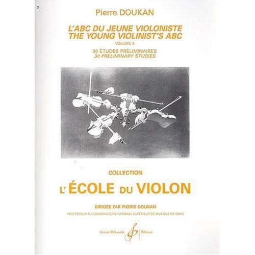 ABC For Young Violinist Book 3 Etudes 30 Prelim (Softcover Book)