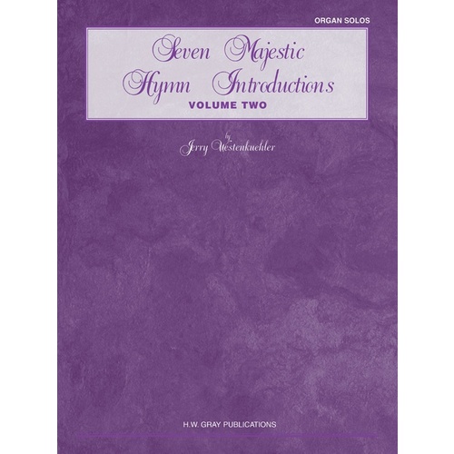 Majestic Hymn Intros 7 Book 2 Organ