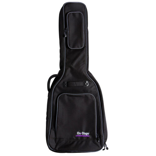 On Stage Deluxe Acoustic Guitar Gig Bag in Black