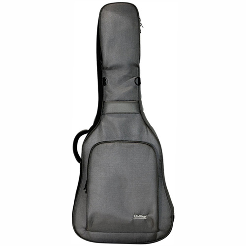 On Stage GBA4990CG Deluxe Acoustic Guitar Gig Bag in Charcoal Grey