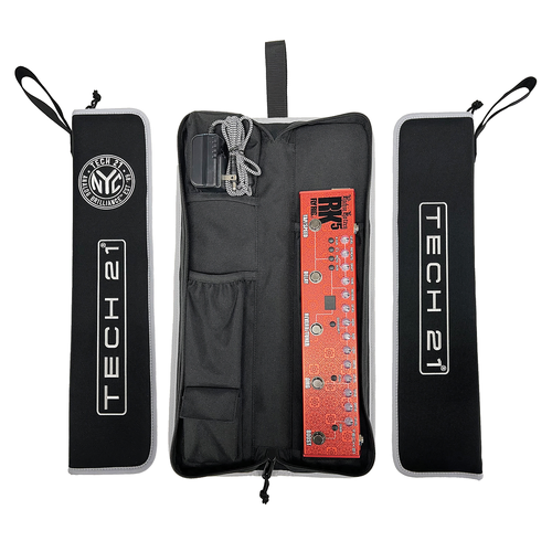 Tech 21 Fly Rig Gig Bag T21-GBFLY Padded Nylon with Gusseted Pockets and Accessory Compartments