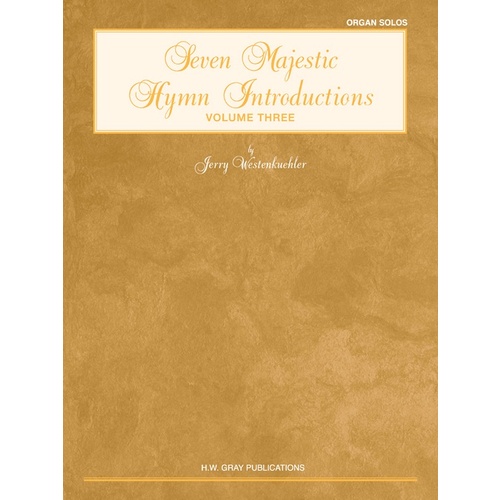 Majestic Hymn Intros 7 Book 3 Organ