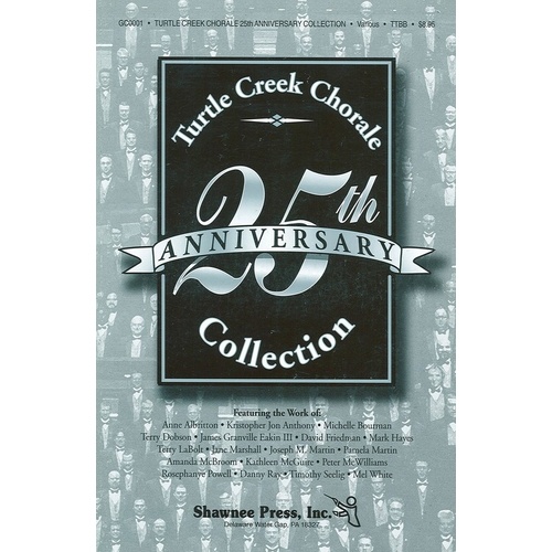 Turtle Creek Chorale 25th Anniv. Coll TTBB Colle Book