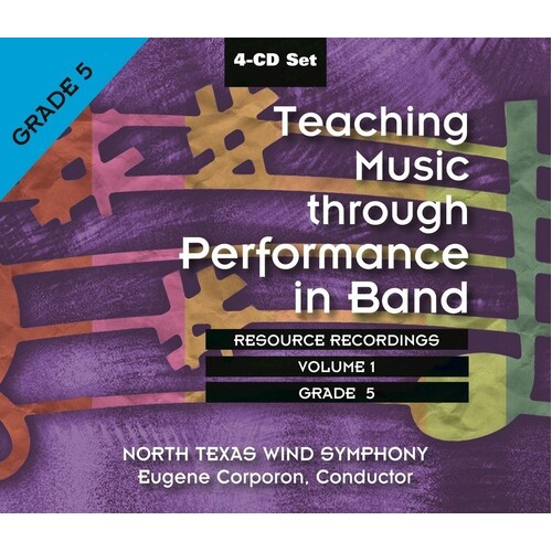 Teaching Music Through Perf Band CD V1 Gr 2 And 3 (3-CD Set) Book