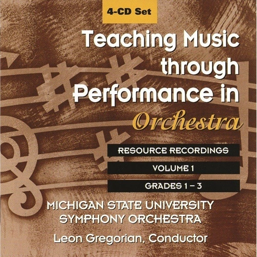 Teaching Music through Performance in Orchestra, Vol. 1 CD for Grades 1-3