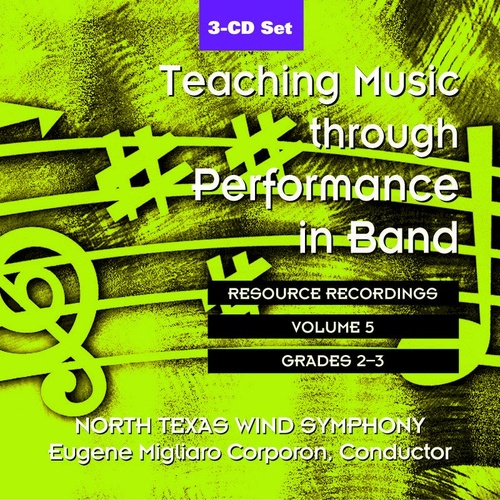 Teaching Music Through Performance in Band, Vol. 5 CD for Grade 2 & 3