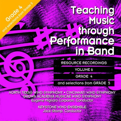 Teaching Music Through Performance in Band CD, Volume 6 for Grades 4 & 5