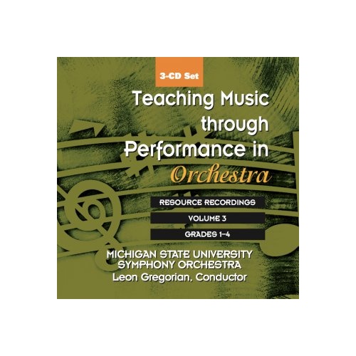 Teaching Music Through Performance in Orchestra CD Set, Vol 3, Grades 1-3