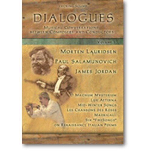 Dialogues Vol 1 Lauridsen/Salamunovich/Jordan CD (CD Only) Book