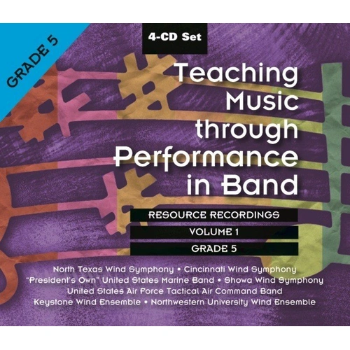 Teaching Music Through Performance Band CD Volume 1 Grade 5