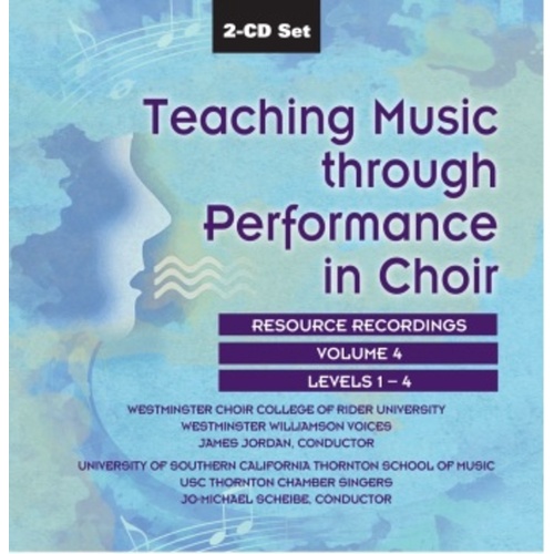 Teaching Music Through Perf Choir V4 2CD Set (2-CD Set) Book