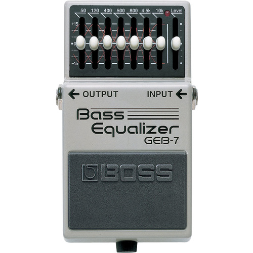 Boss GEB-7 7 Band Graphic Bass Equalizer 
