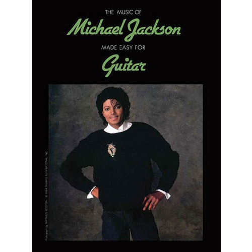 Music Of Michael Jackson Made Easy For Guitar TAB Book