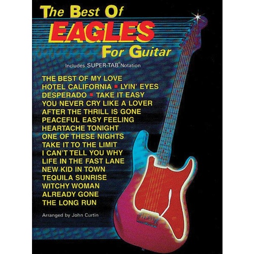 Eagles Best Of Guitar TAB Book