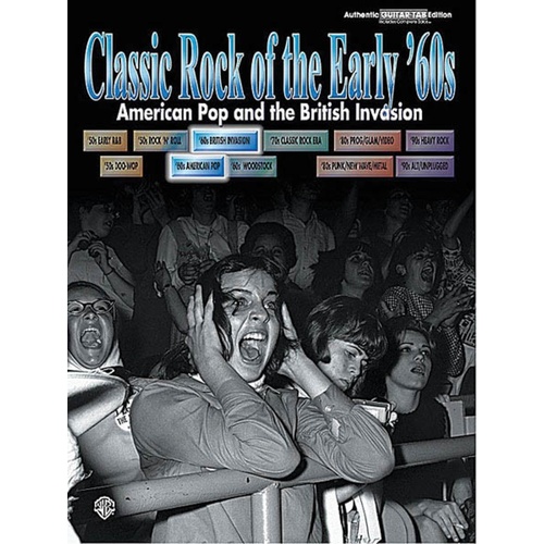 Classic Rock Of The Early 60s Guitar TAB Book